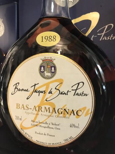 Armagnac millésimé 1988 BASQUAISE 700 ml